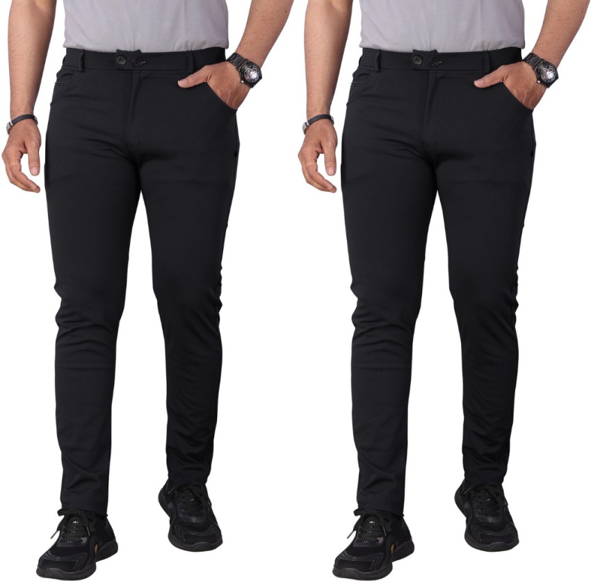 Buy Mens Casual Chinos Trousers Beige and Blue Combo of 2 PV Cotton for  Best Price Reviews Free Shipping