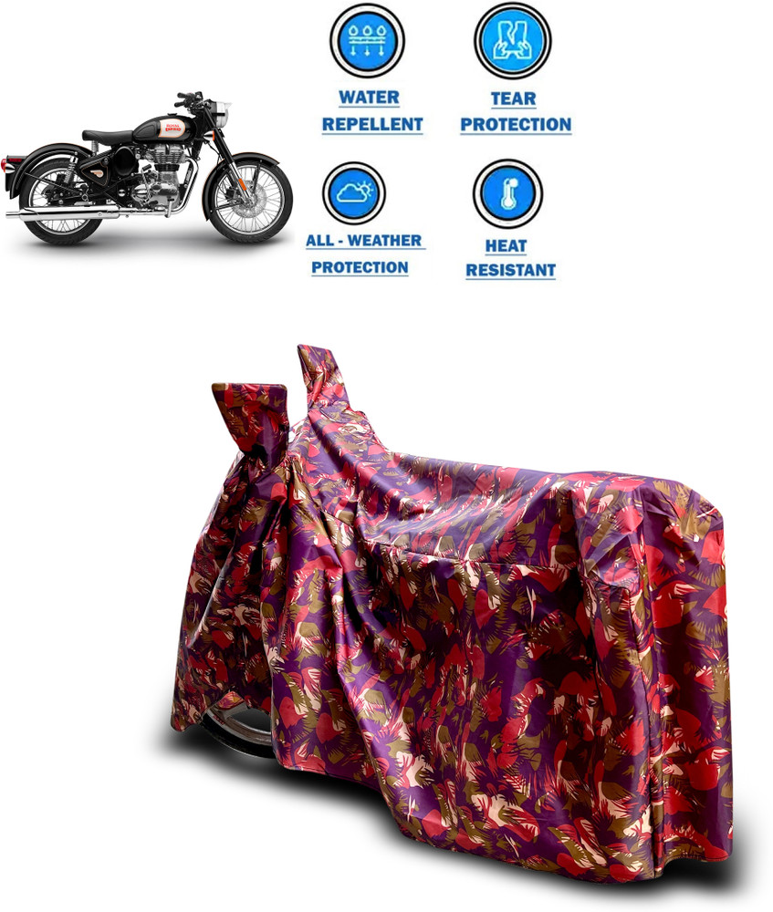 CODOKI Waterproof Two Wheeler Cover for Royal Enfield Price in