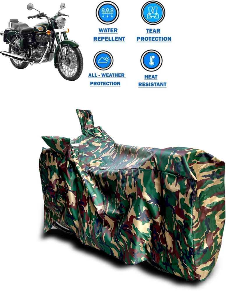 PAGORA Waterproof Two Wheeler Cover for Royal Enfield Price in