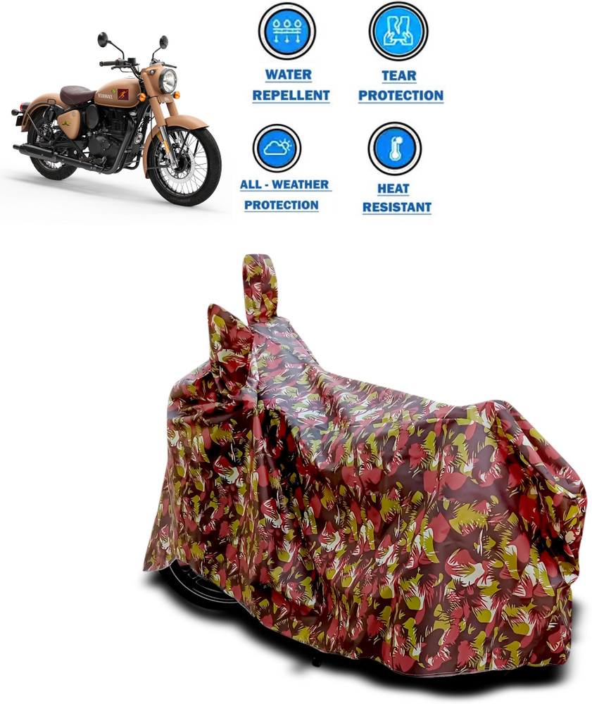 GOSHIV car and bike accessories Two Wheeler Cover for Royal