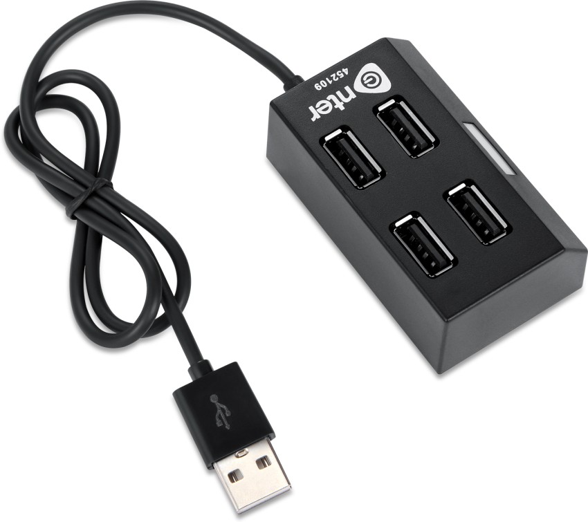 Enter U4H200 4 PORT Hi-speed (480MBPS) USB Hub Price in India - Buy Enter  U4H200 4 PORT Hi-speed (480MBPS) USB Hub online at