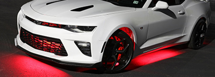 Autozap 20 Pcs Red Car Motorcycle Under glow Led Module Strip
