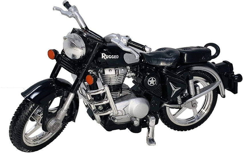 Kidz N Toys Rugged Bike Looks Like The Real Bike with Pull Back