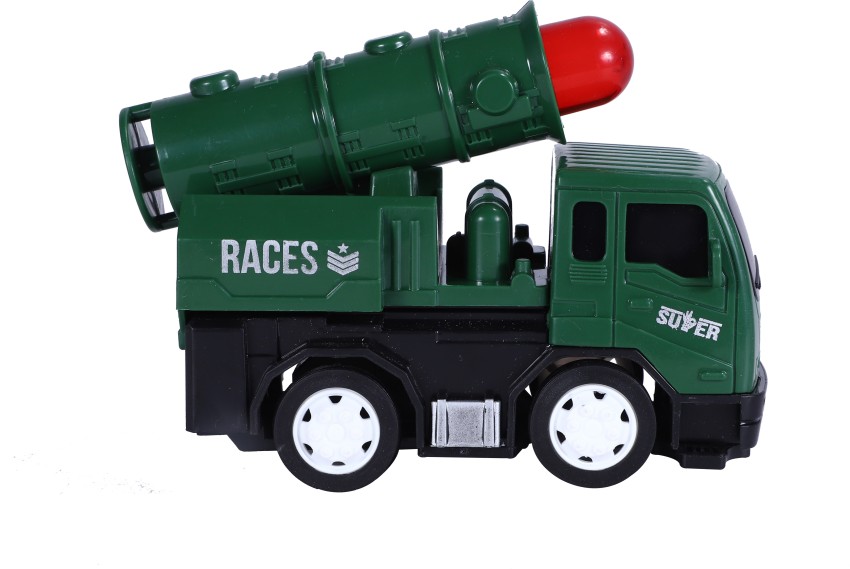 Toyzone Prithvi Missile Launcher Truck, Army Truck, Missile Truck, Mini  Truck - Prithvi Missile Launcher Truck, Army Truck, Missile Truck, Mini  Truck . shop for Toyzone products in India.