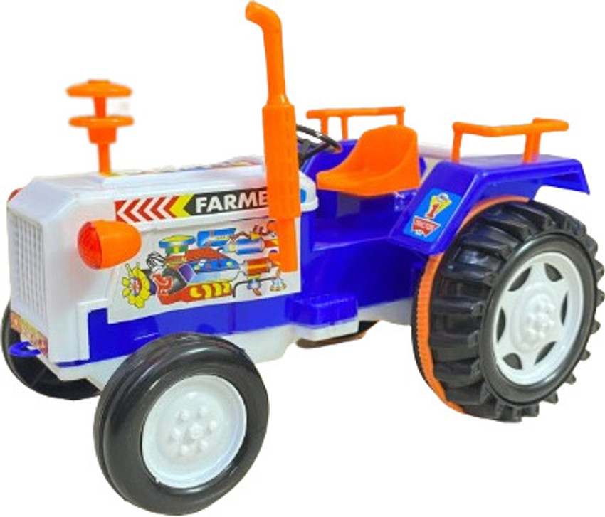 Banke Ji Heavy Quality Big Size Toy Farmer Tractor for Kids Unbreakable Plastic Material Heavy Quality Big Size Toy Farmer Tractor for Kids Unbreakable Plastic Material shop for Banke Ji