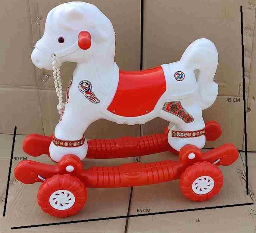 Smiley Bell OH BABY by flipkart PLASTIC CHETAK HORSE WITH ROCKING