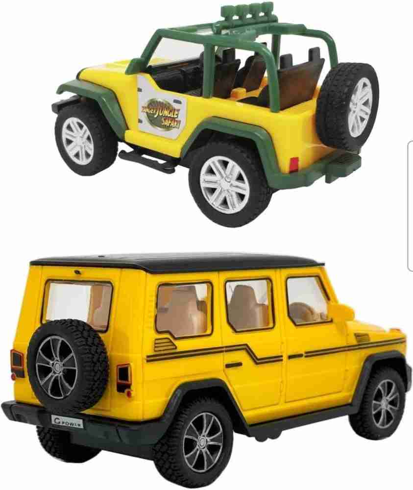 Yellow hot sale toy jeep