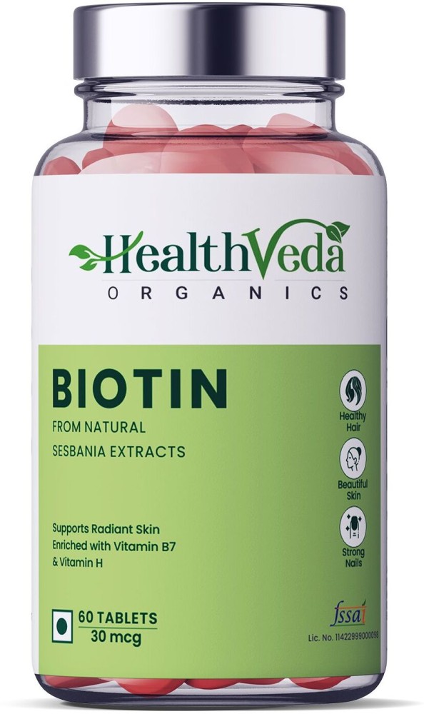 Nutraninix Organic Hair Vitamins with Biotin for Healthy Hairs  60  Vegetarian Capsules  Amazonin Health  Personal Care
