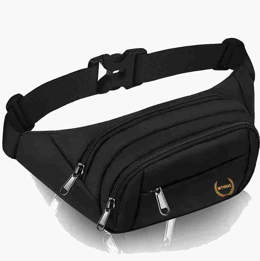 All black shop fanny pack