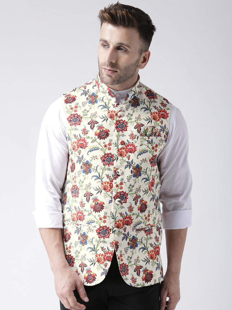 Hangup Floral Print Men Waistcoat Buy Hangup Floral Print Men Waistcoat Online at Best Prices in India Flipkart