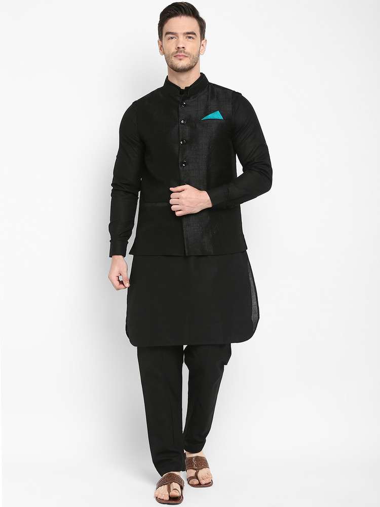Hangup Men Kurta Pyjama Ethnic Jacket Set Buy Hangup Men Kurta Pyjama Ethnic Jacket Set Online at Best Prices in India Flipkart