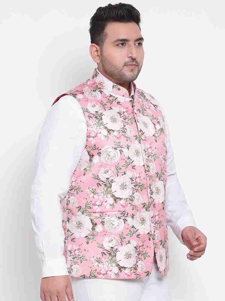 Hangup Sleeveless Floral Print Men Jacket Buy Hangup Sleeveless