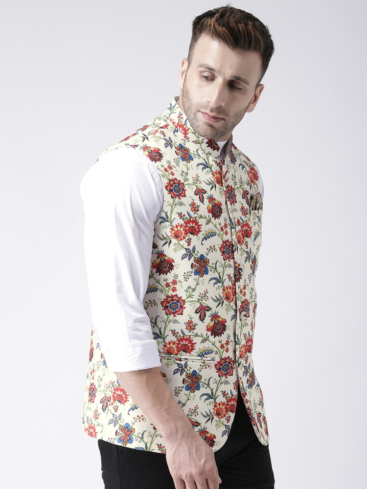 Hangup Floral Print Men Waistcoat Buy Hangup Floral Print Men Waistcoat Online at Best Prices in India Flipkart