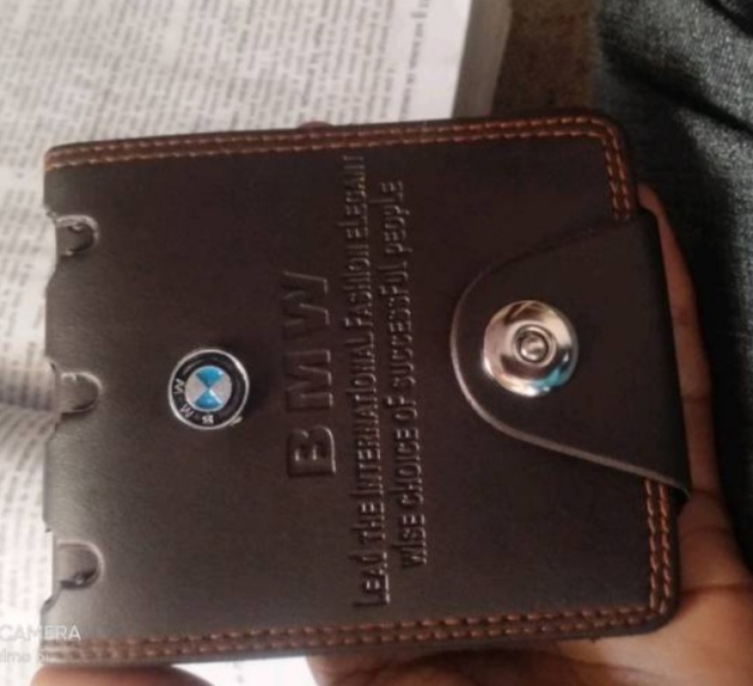 Samm & Moody Men Brown Genuine Leather Wallet Brown - Price in India