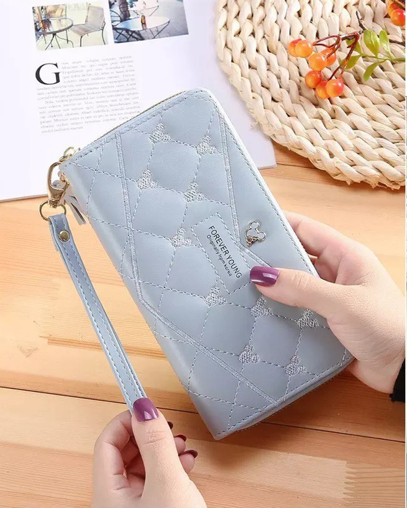 JUBLYN Women Blue Artificial Leather Wallet Blue Price in India Flipkart
