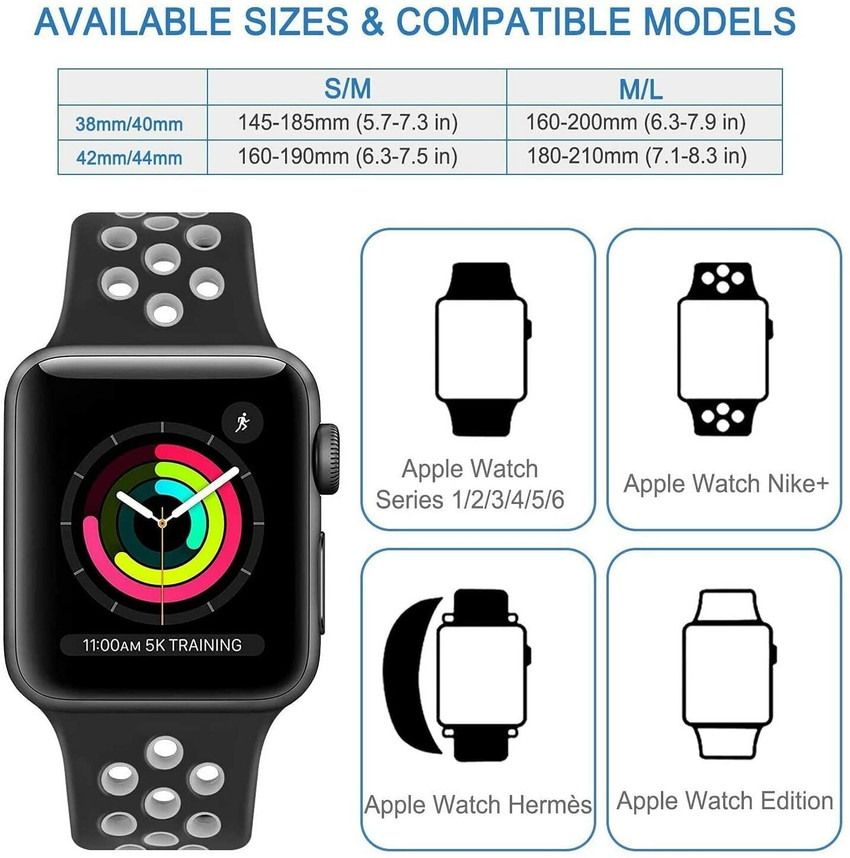 Gadgetzilla Sports Band Soft Silicone Sport Wristband Compatible