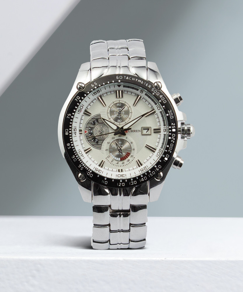 Curren Analog Date Display Mens Analog Watch For Men