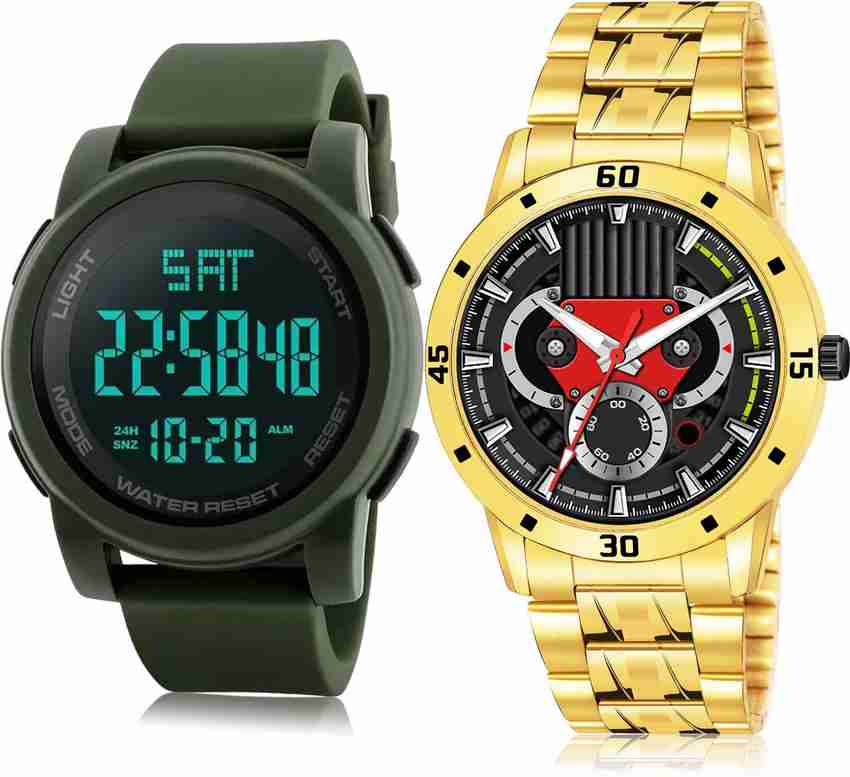 Men's digital new arrivals analog combination watches