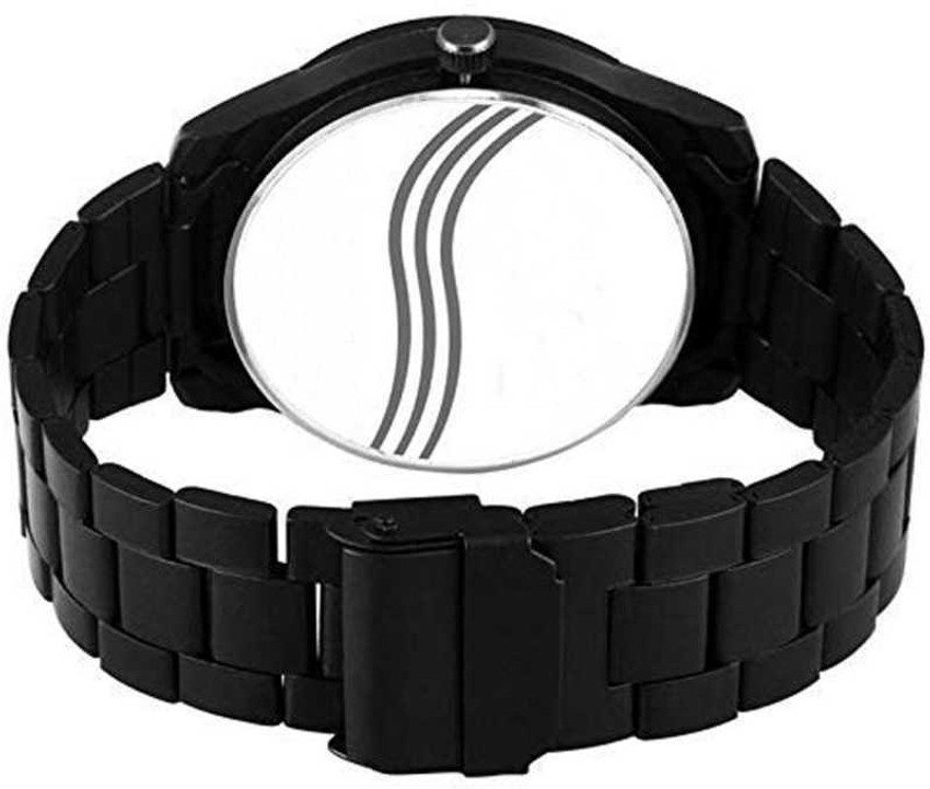 Wrist watch black chain shop