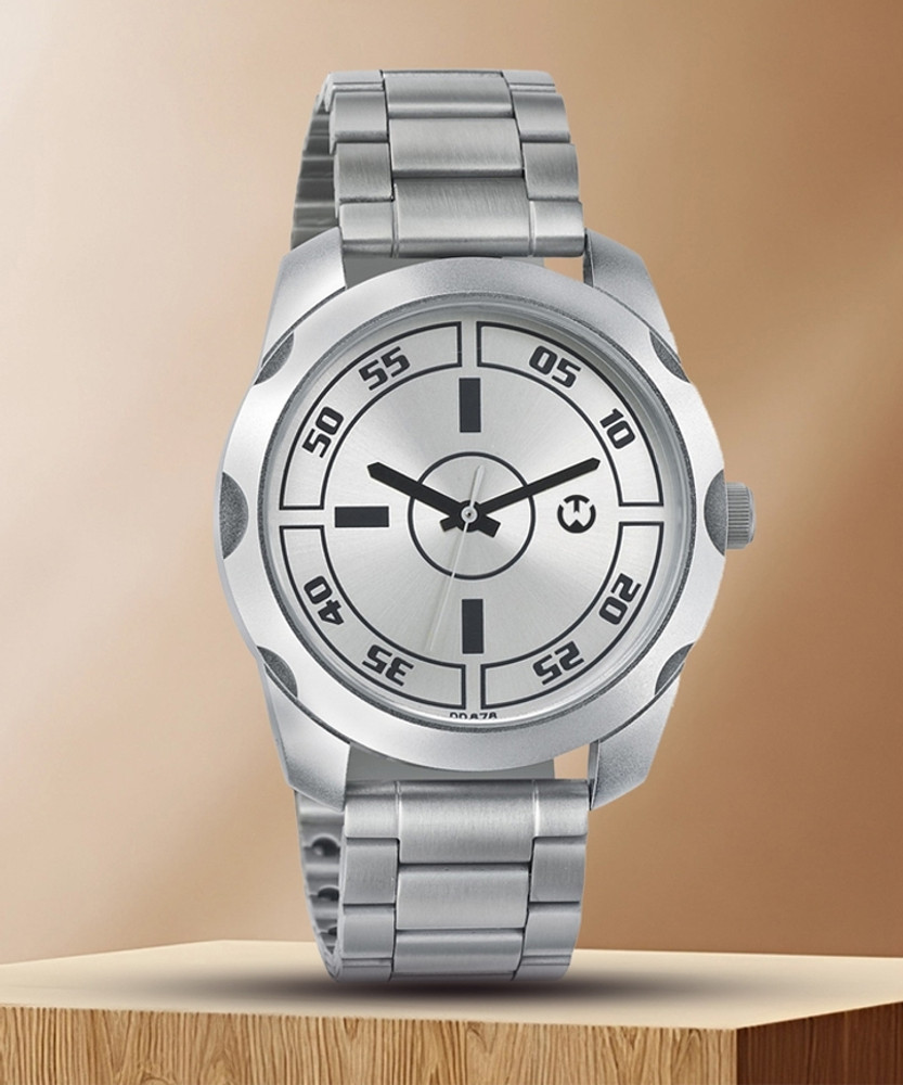 WIZARD TIMES WIZARD TIMES WIZARD TIMES 3123SM02 Quartz Silver Dial Stainless Steel Strap Watch for Guys Analog Watch For Men Buy WIZARD TIMES WIZARD TIMES WIZARD TIMES 3123SM02 Quartz Silver