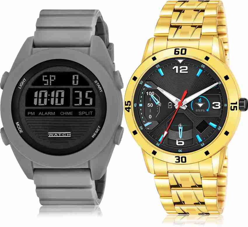 GROOT DG85 41 S 21 Analog Digital Watch For Men Buy GROOT DG85 41 S 21 Analog Digital Watch For Men New Technology 2 Watch Combo For Boys And Men DG85 41 S 21 Online at Best Prices in