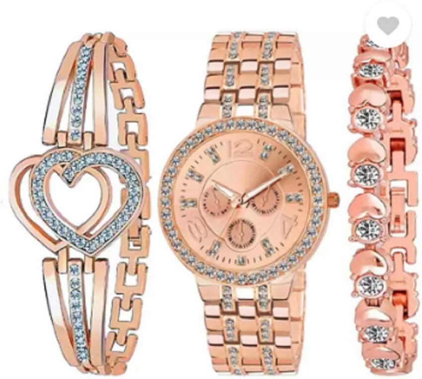 Bracelet watch for ladies flipkart sales
