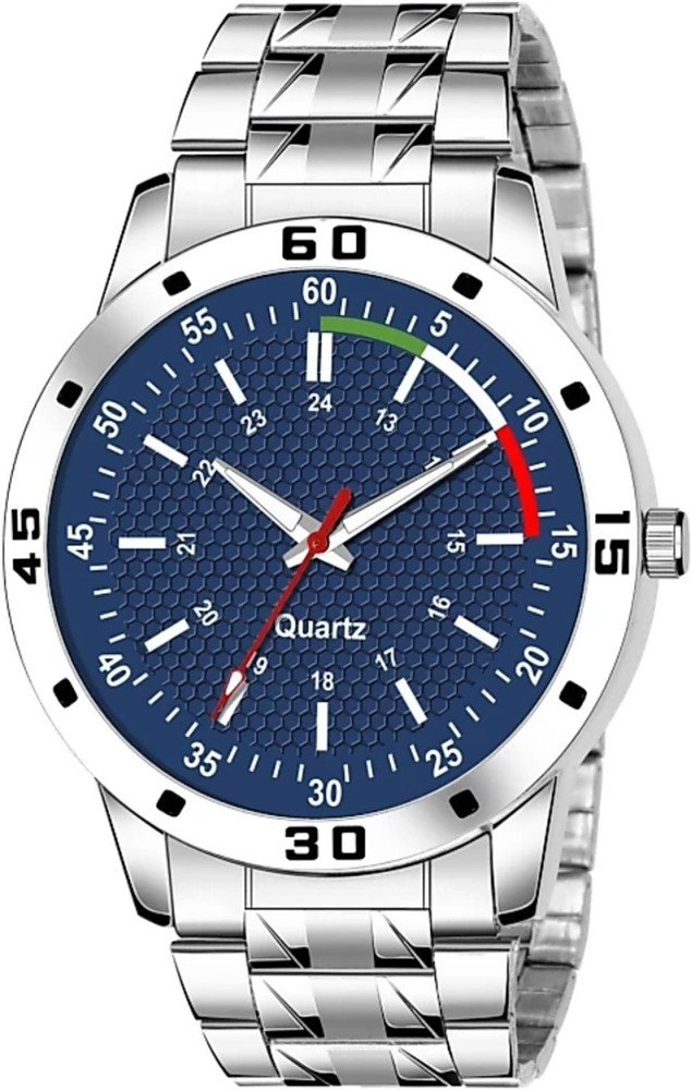 Praizy Times Stainless Steel Chain Watch for Men Analog Watch