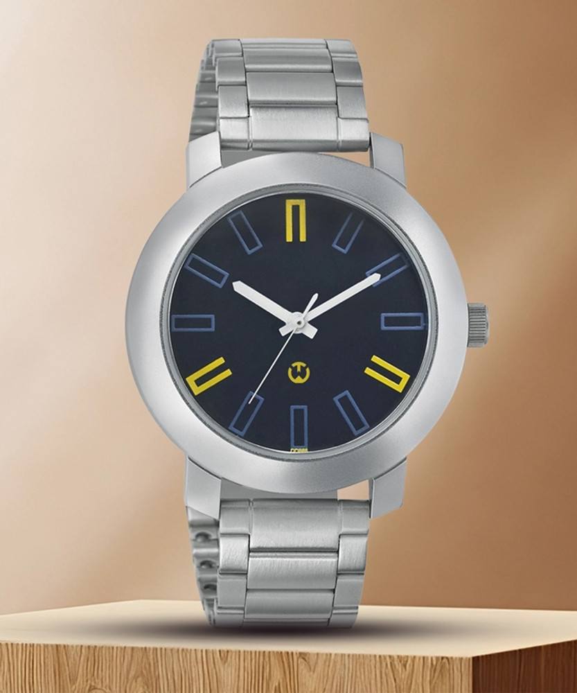 WIZARD TIMES WIZARD TIMES 3120SM02 Quartz Analog Black Dial Stainless Steel Strap Watch for Guys Analog Watch For Men Buy WIZARD TIMES WIZARD TIMES 3120SM02 Quartz Analog Black Dial Stainless
