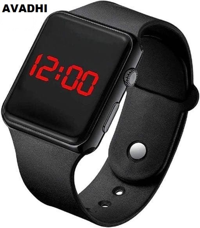 Led watch store time set