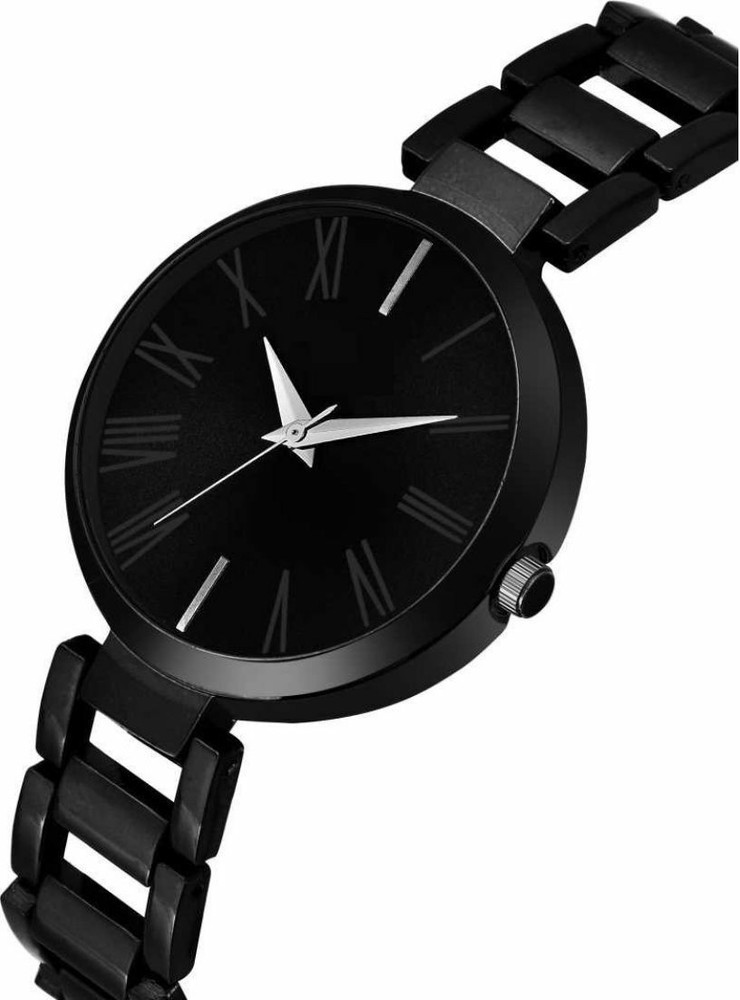 Miss Perfect Black Metal Girls Watch With Black Diamond Bracelet Girls Watch Analog Watch For Women Buy Miss Perfect Black Metal Girls Watch With Black Diamond Bracelet Girls Watch Analog