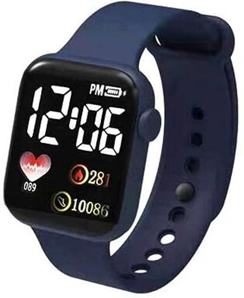 Digital watch outlet time only