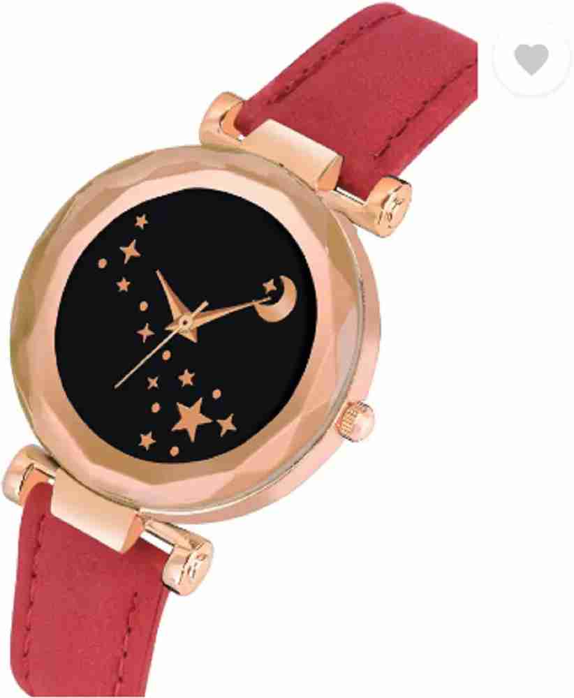Miss Perfect Women New Stylish Rich Look Red Leather belt No