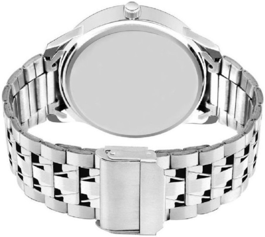 Silver boys watch clearance