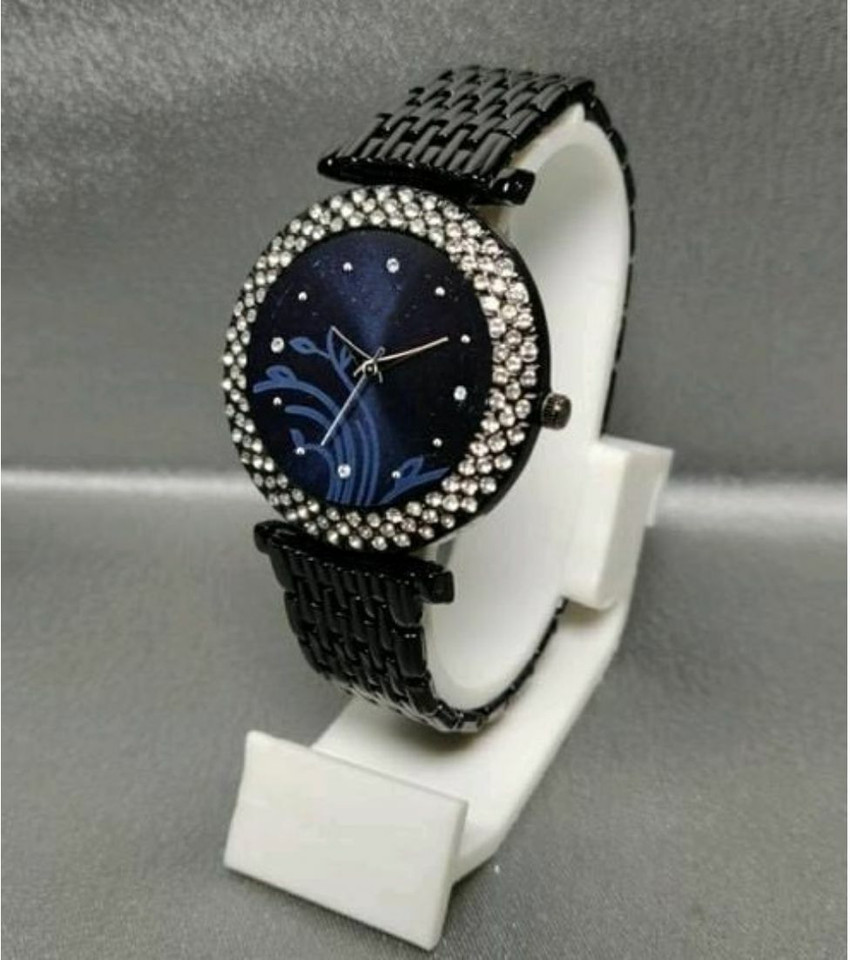 HRV Analog Watch For Women Buy HRV Analog Watch For Women Black Well Dial Black Girls Wrist Watch Online at Best Prices in India Flipkart