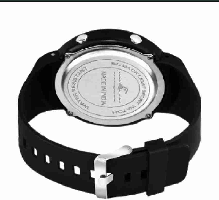 TIMESET Fully Waterproof Black Sports Digital Watch For Men Buy TIMESET Fully Waterproof Black Sports Digital Watch For Men Stylish New Digital Watch for Mens New 19 Online at Best