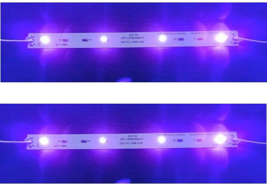 Anti bac uv led top