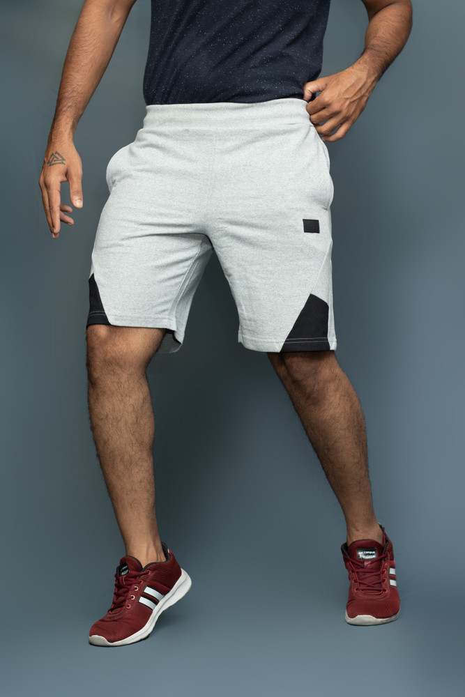 CornerKick Solid Color Block Men Silver Sports Shorts Buy CornerKick Solid Color Block Men Silver Sports Shorts Online at Best Prices in India Flipkart