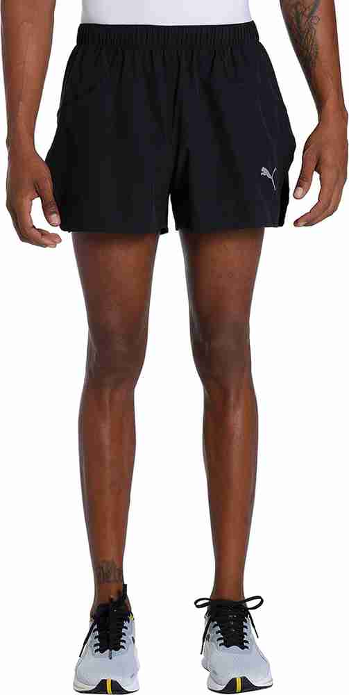 PUMA Solid Men Black Sports Shorts Buy PUMA Solid Men Black