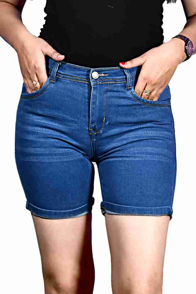 Colored jean shorts clearance