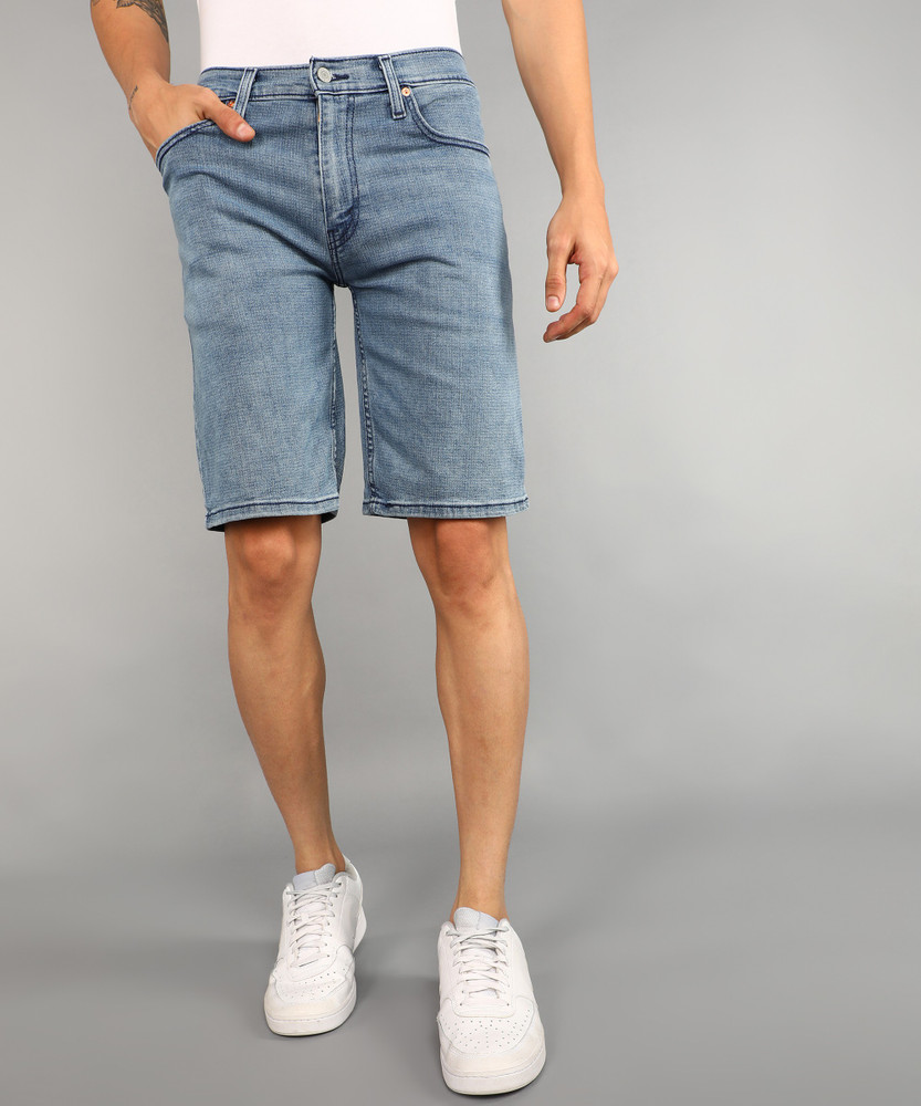 Blue levi on sale shorts