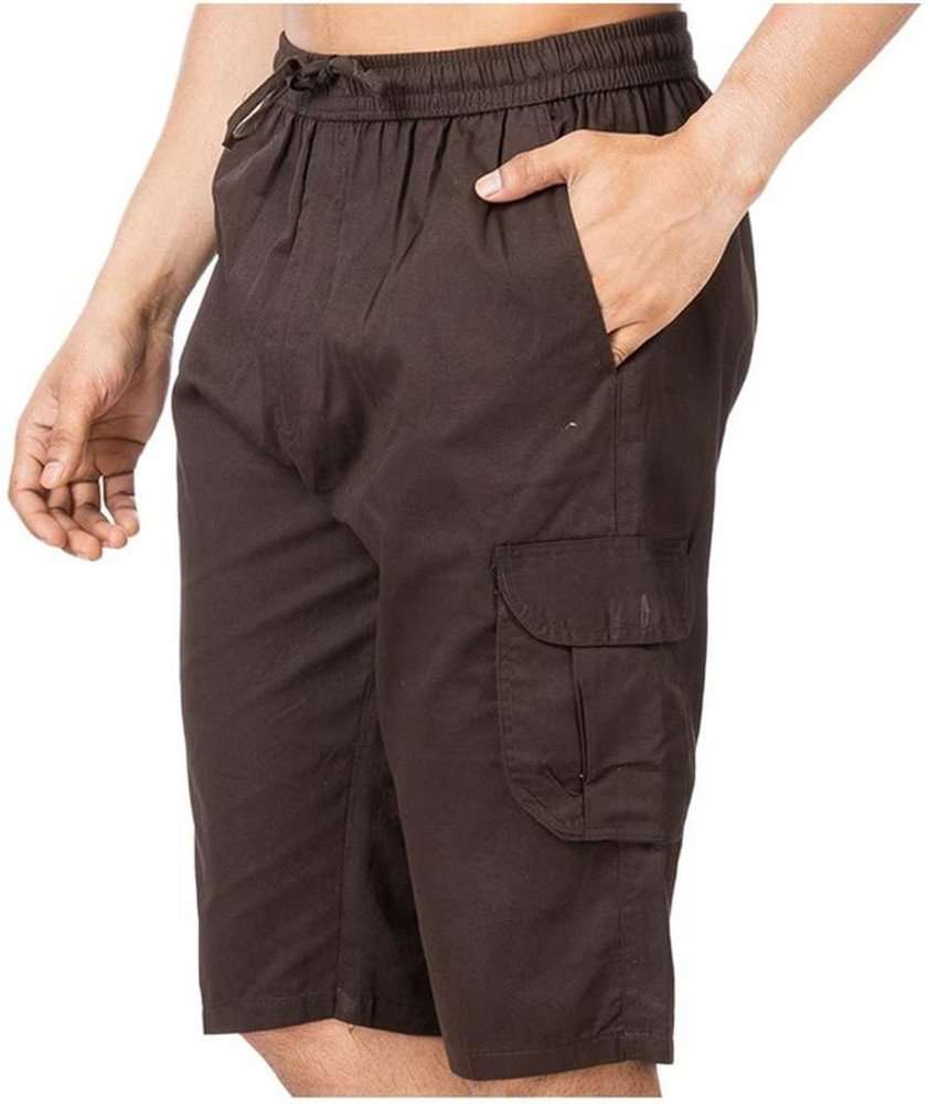 Kmart Solid Men Brown Cargo Shorts Chino Shorts Buy Kmart Solid Men Brown Cargo Shorts Chino Shorts Online at Best Prices in India Flipkart