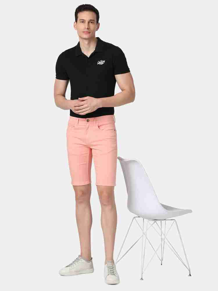 LLAK Solid Men Denim Pink Denim Shorts Buy LLAK Solid Men Denim Pink Denim Shorts Online at Best Prices in India Flipkart