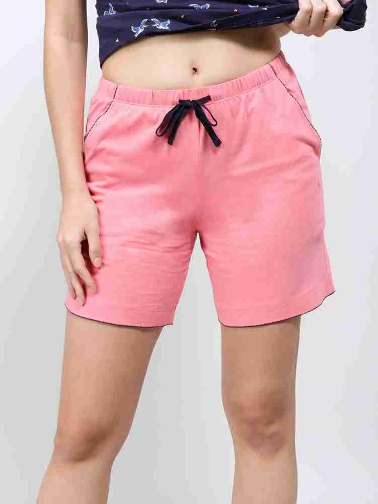 Pale pink 2025 shorts womens