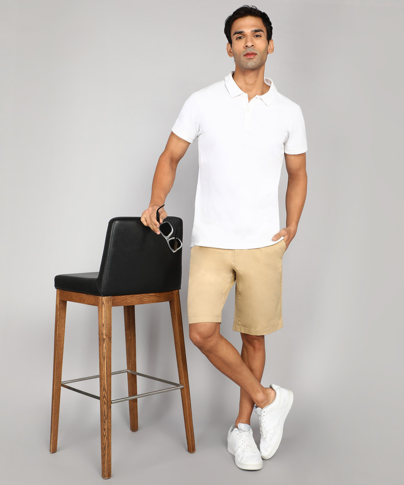 U.S. POLO ASSN. Solid Men Khaki Chino Shorts Buy U.S. POLO ASSN. Solid Men Khaki Chino Shorts Online at Best Prices in India Flipkart