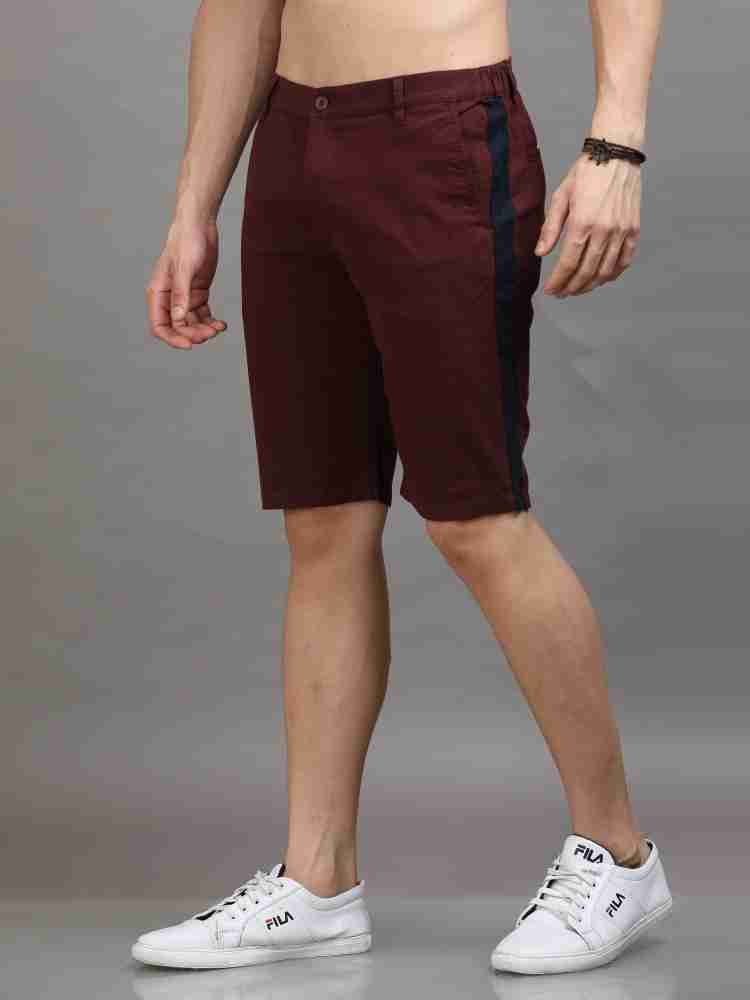 Mens maroon chino shorts shop