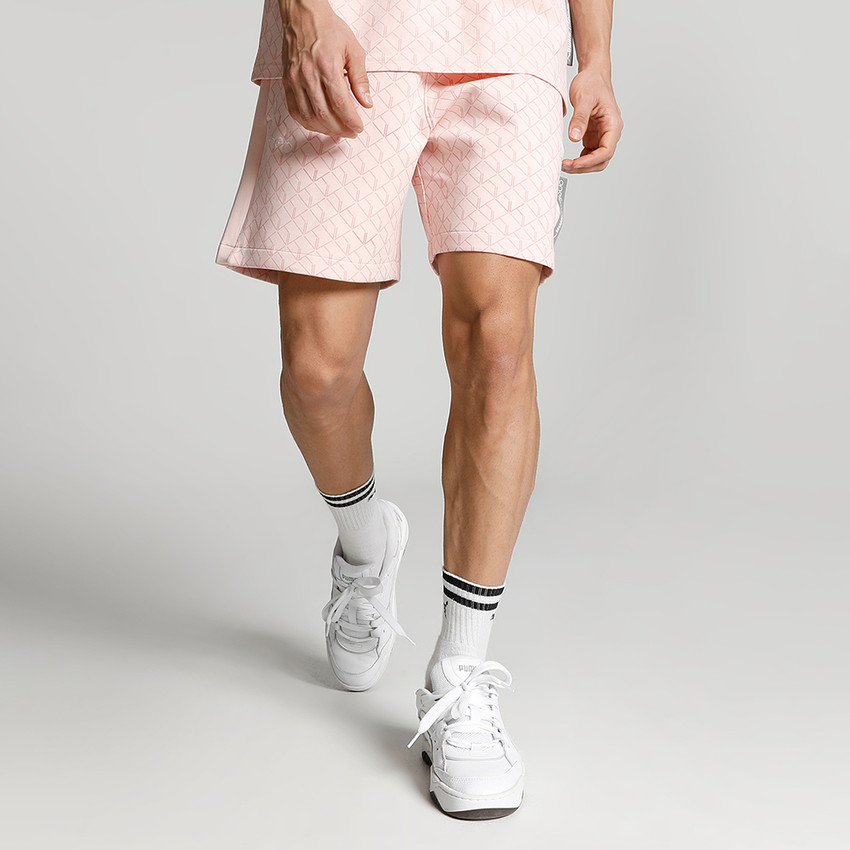Puma shorts pink new arrivals