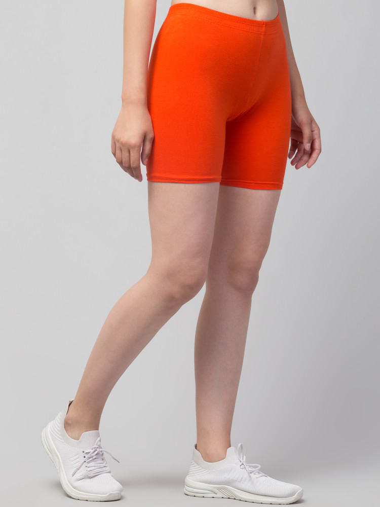 Orange bicycle shorts 2025