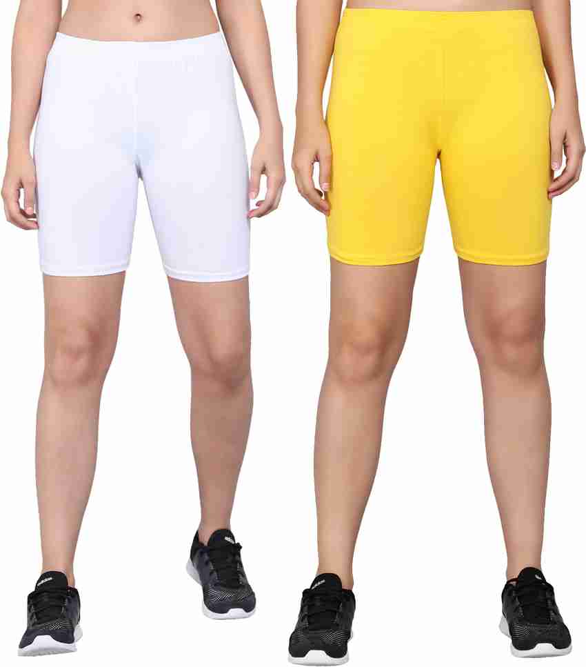 Yellow cycling shorts outlet