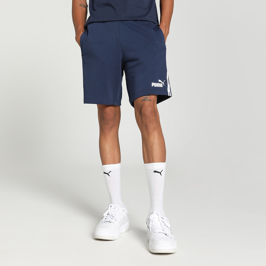 PUMA Self Design Men Blue Casual Shorts Buy PUMA Self Design Men Blue Casual Shorts Online at Best Prices in India Flipkart
