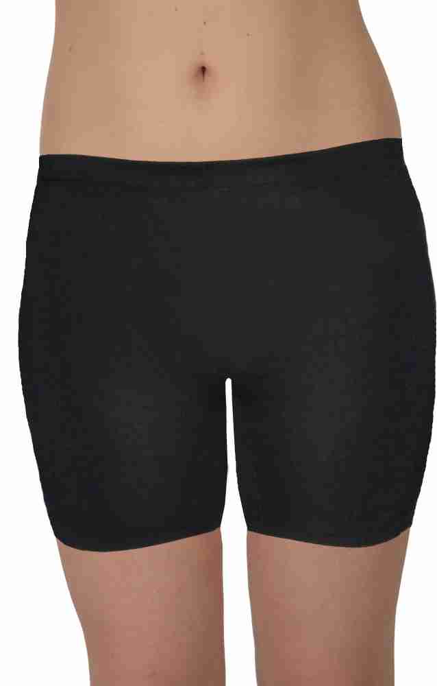 Plus Size Women's & Girl's Cycling Shorts (Pack of 3)